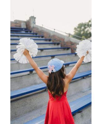 Toddler Officially Licensed Ole Miss Rebels Bow Baseball Hat in Powder Blue