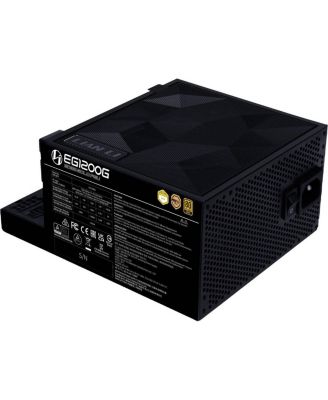 EG1200G EDGE GOLD 1200W 80+ Gold Certified Fully Modular ATX PSU with USB Hub, Black