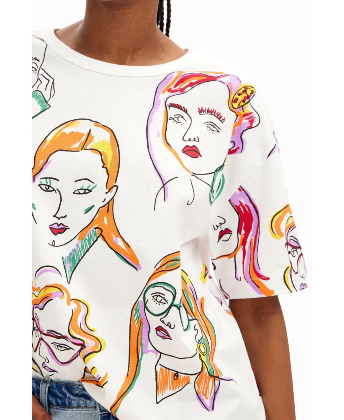 Desigual Women's Love basic T-shirt