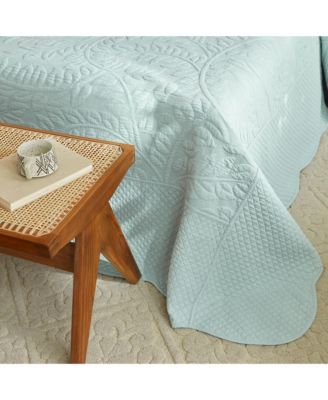 100% Cotton Oversized Bedspread Quilt Set - King