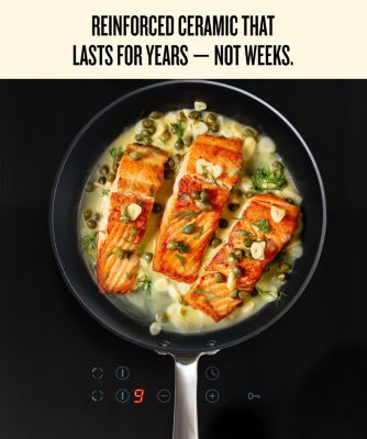 ALVA Maestro Nonstick Stainless Steel Frying Pan - Easy to Clean, Oven Safe and Made without PFAS, PFOA & PTFE