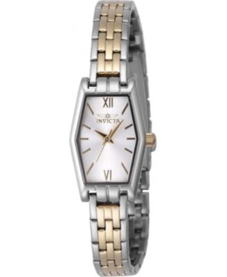 Women's 48128 Angel Quartz 3 Hand Silver Dial Watch