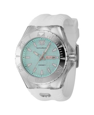 Men's TM-122010 Cruise Quartz 3 Hand Turquoise Dial Watch