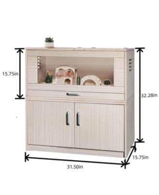 Streamdale Professional Wooden Pet Houses with Storage Cabinet