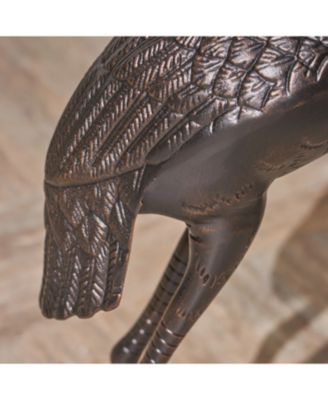 Streamdale Rust-Proof Aluminum Crane Garden Statue