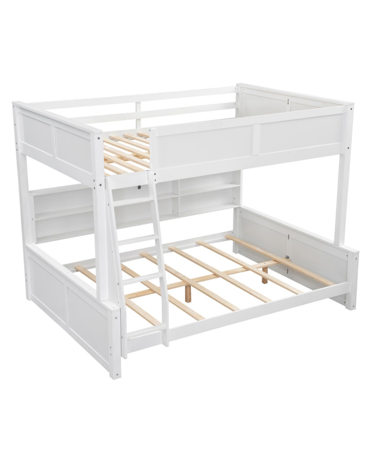 Streamdale Furniture Full Xl/Queen Bunk Bed Storage & Usb