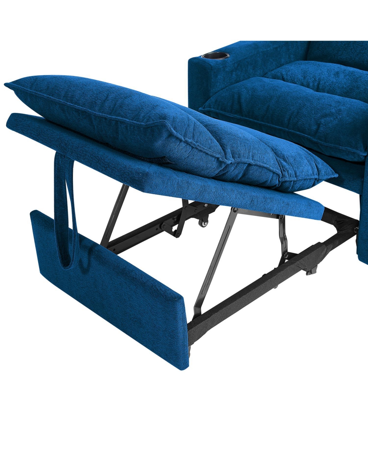 Streamdale Furniture Convertible Sofa Chair Bed - Blue