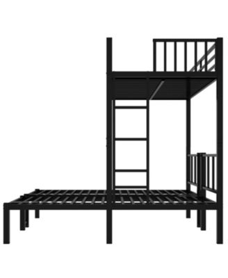 Triple Twin Bunk Bed - Black