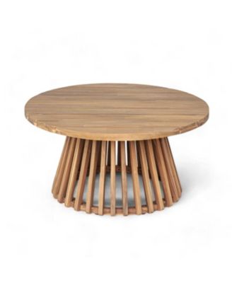 Acacia Wood Patio Coffee Table