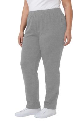 Women's Within Tall 7-Day Straight-Leg Elastic-Waist Stretchy Knit Pant