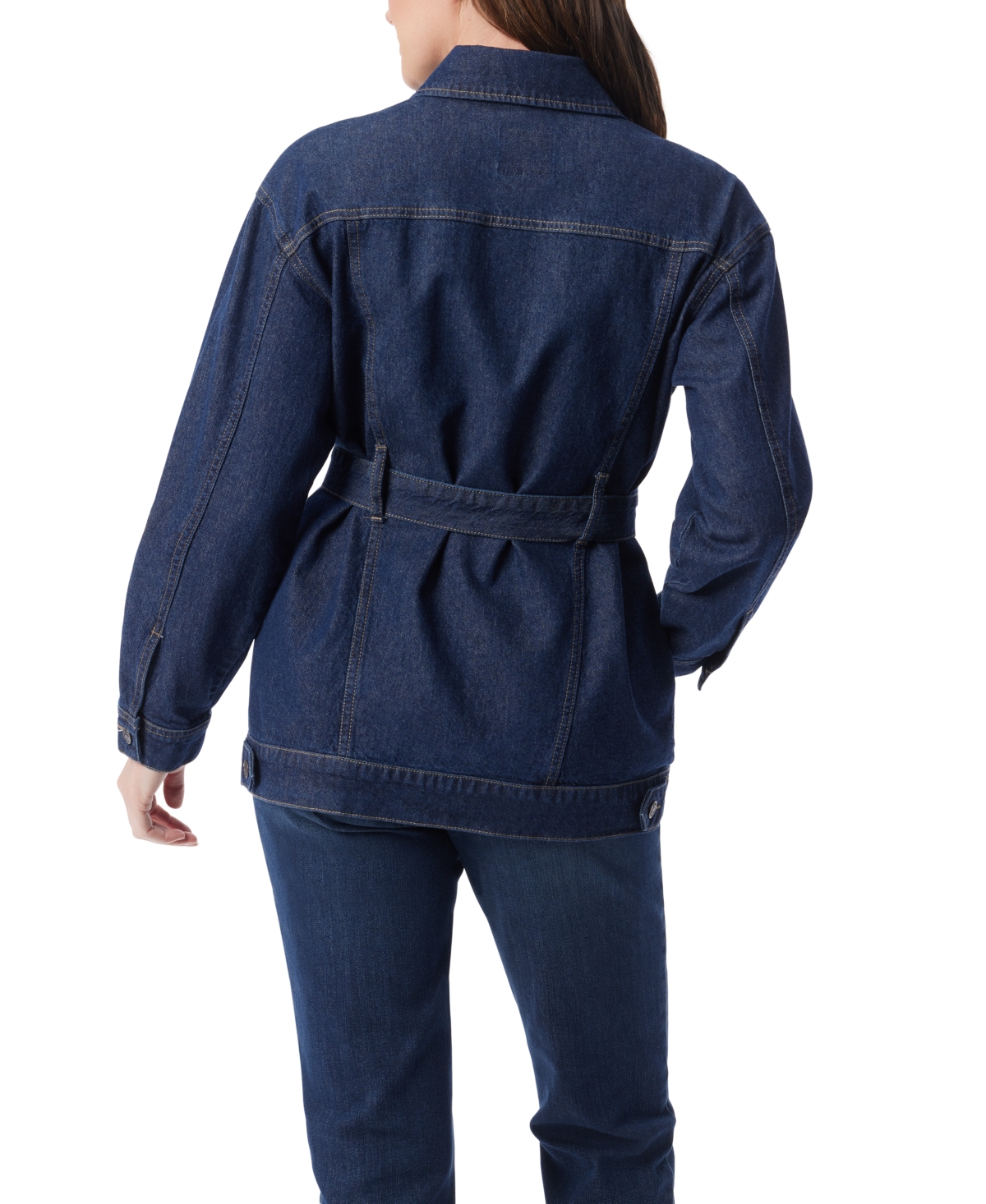 Gloria Vanderbilt Women's Belted Jacket In Blue