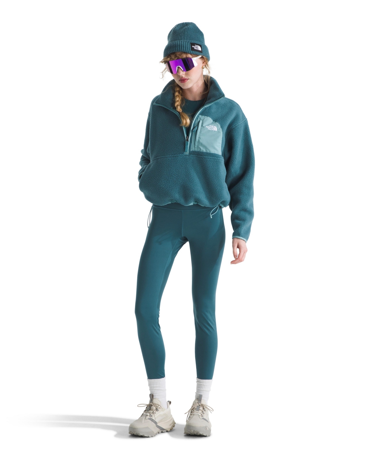 The North Face Women's Yumiori Off-peak Half-zip Jacket In Blue