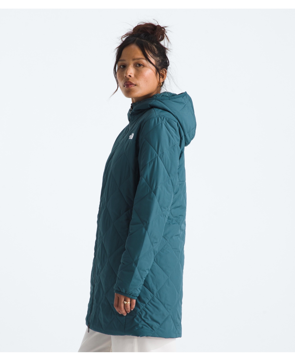 The North Face Women's Shady Glade Insulated Parka In Blue