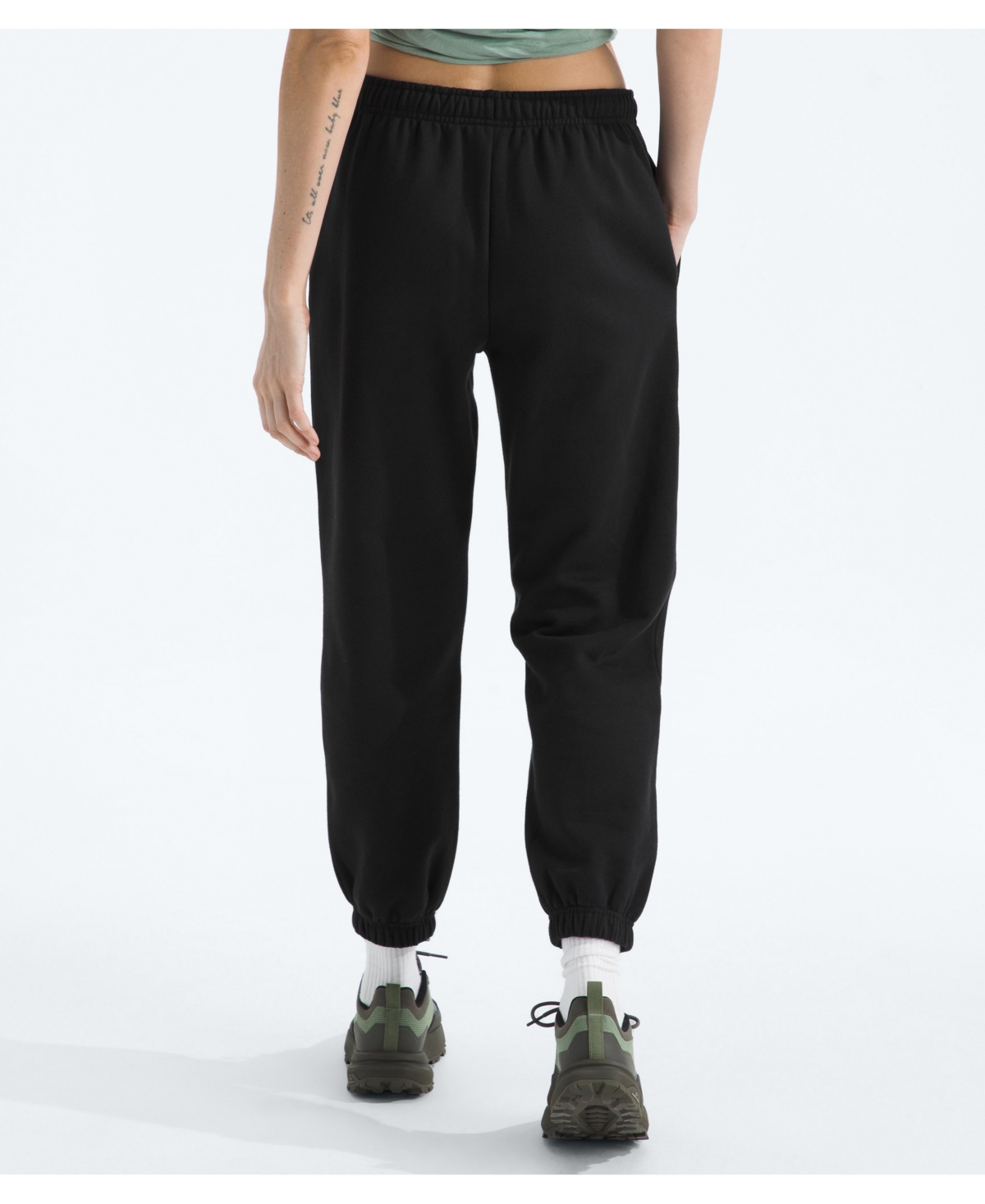 The North Face Black Box Mhysa Cotton Blend Sweatpants In Black