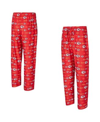 Concepts Sport - Men's Red Kansas City Chiefs Mosaic All Over Print Pants