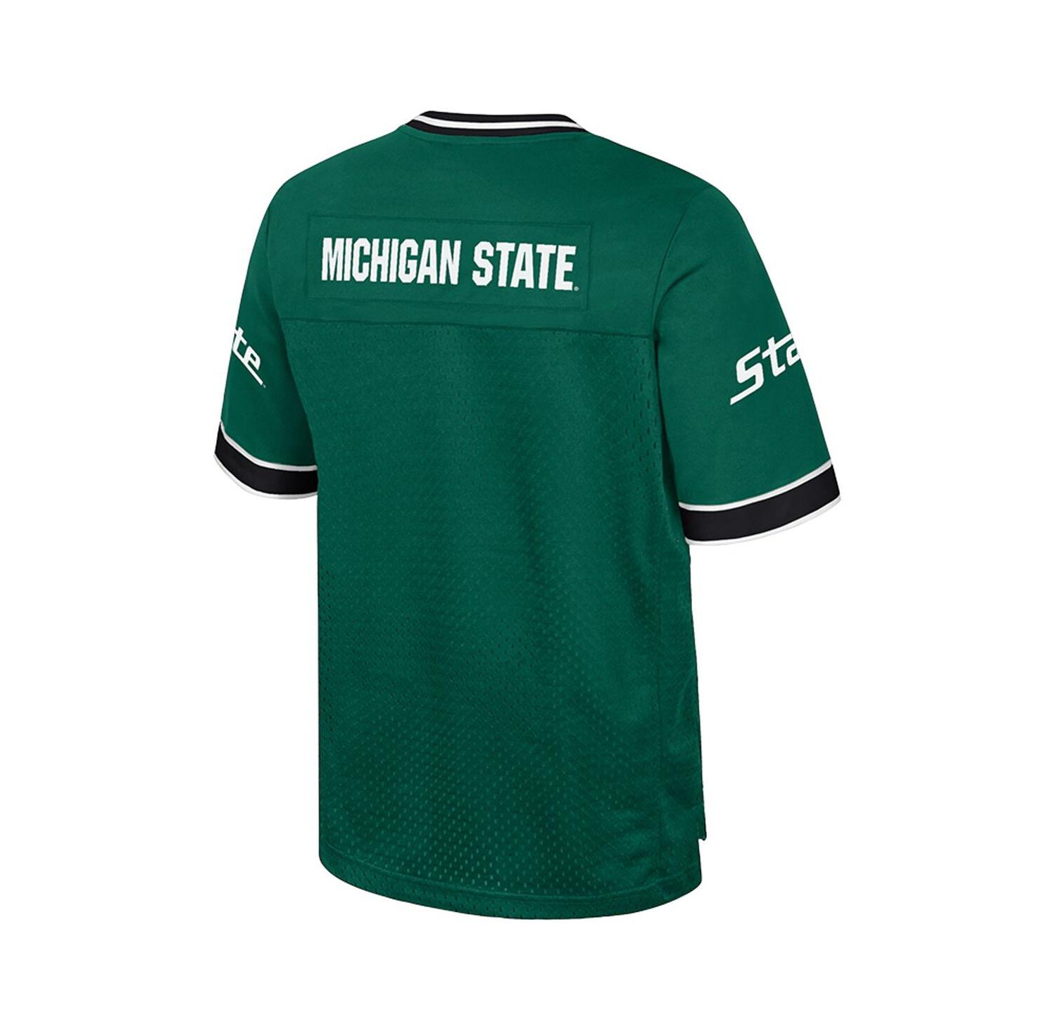 Men's Green Michigan State Spartans Nothing But The Hits Football Jersey