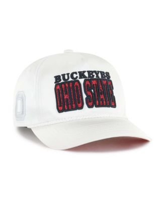 '47 Brand - Women's White Ohio State Buckeyes Outspoken Hitch Adjustable Hat