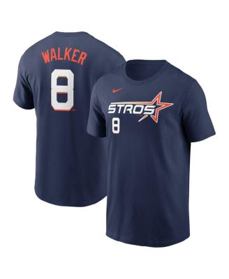 Nike - Men's Christian Walker Navy Houston Astros 2025 City Connect Fuse Name Number T-Shirt