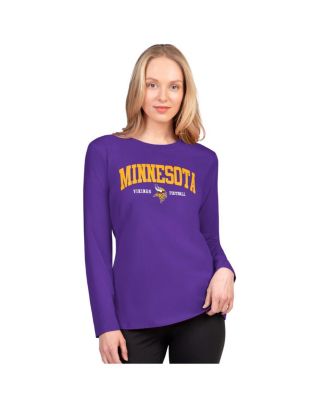 G-III 4Her by Carl Banks - Women's Purple Minnesota Vikings Best Play Long Sleeve T-shirt