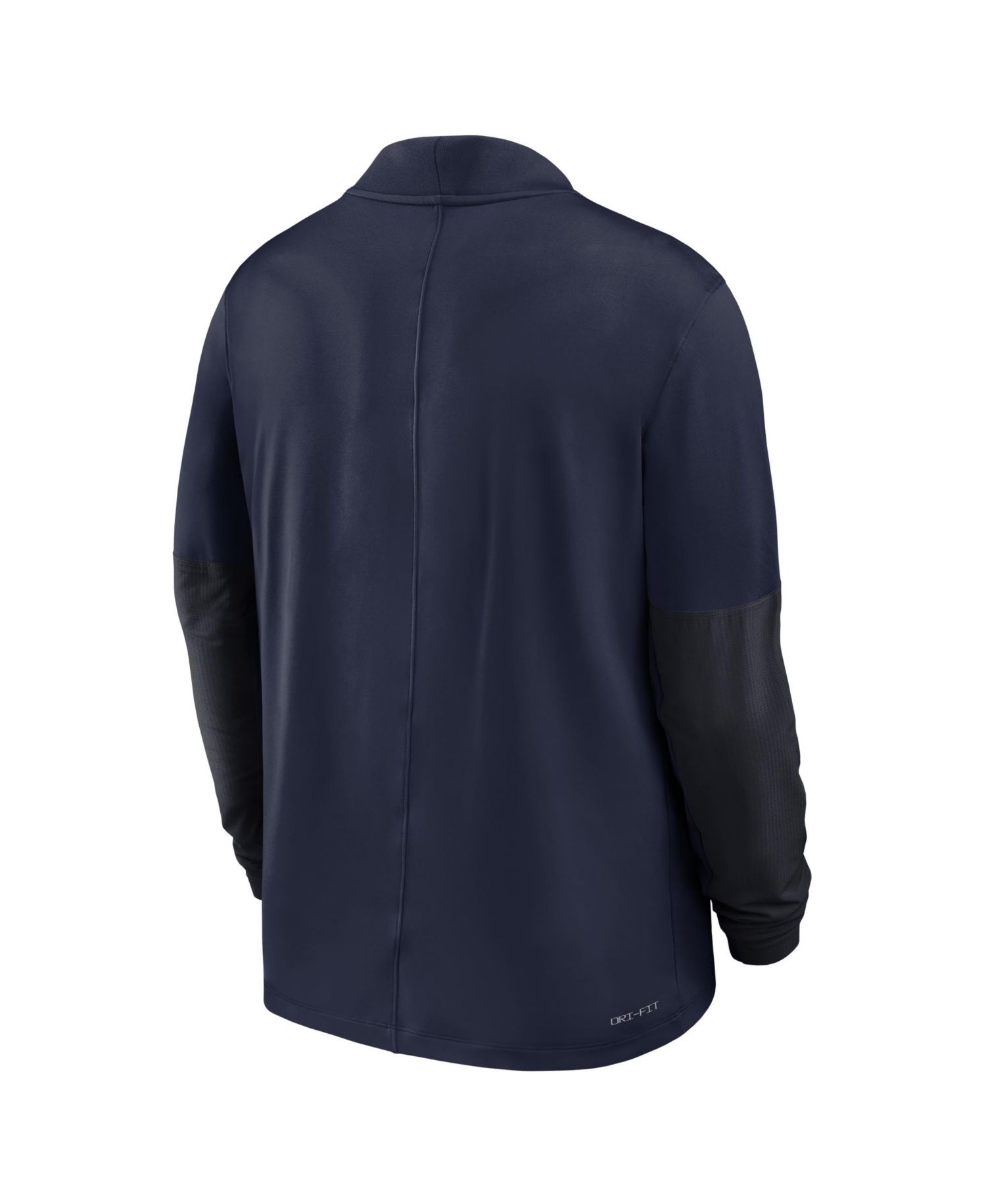 Men's Navy West Virginia Mountaineers One Goal Performance Half-Zip Pullover Sweatshirt
