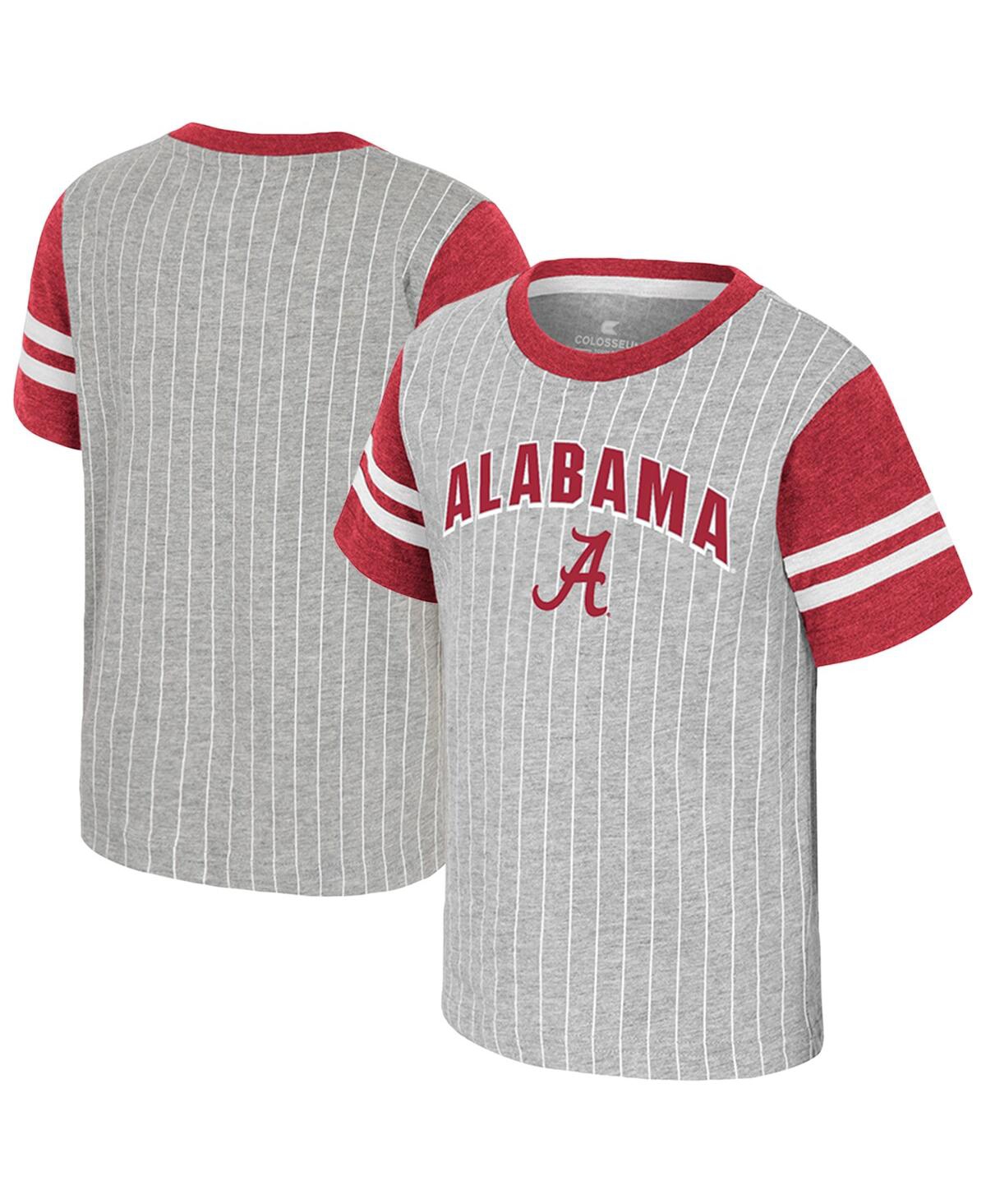 Colosseum Babies' Toddler Heather Gray Alabama Crimson Tide Airball T-shirt