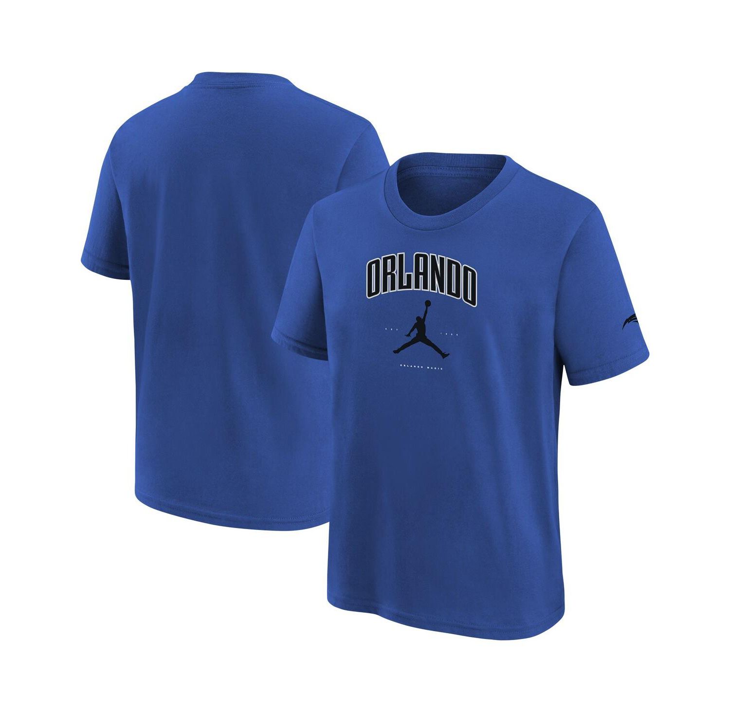 Big Boys and Girls Blue Orlando Magic Essential Cities T-Shirt