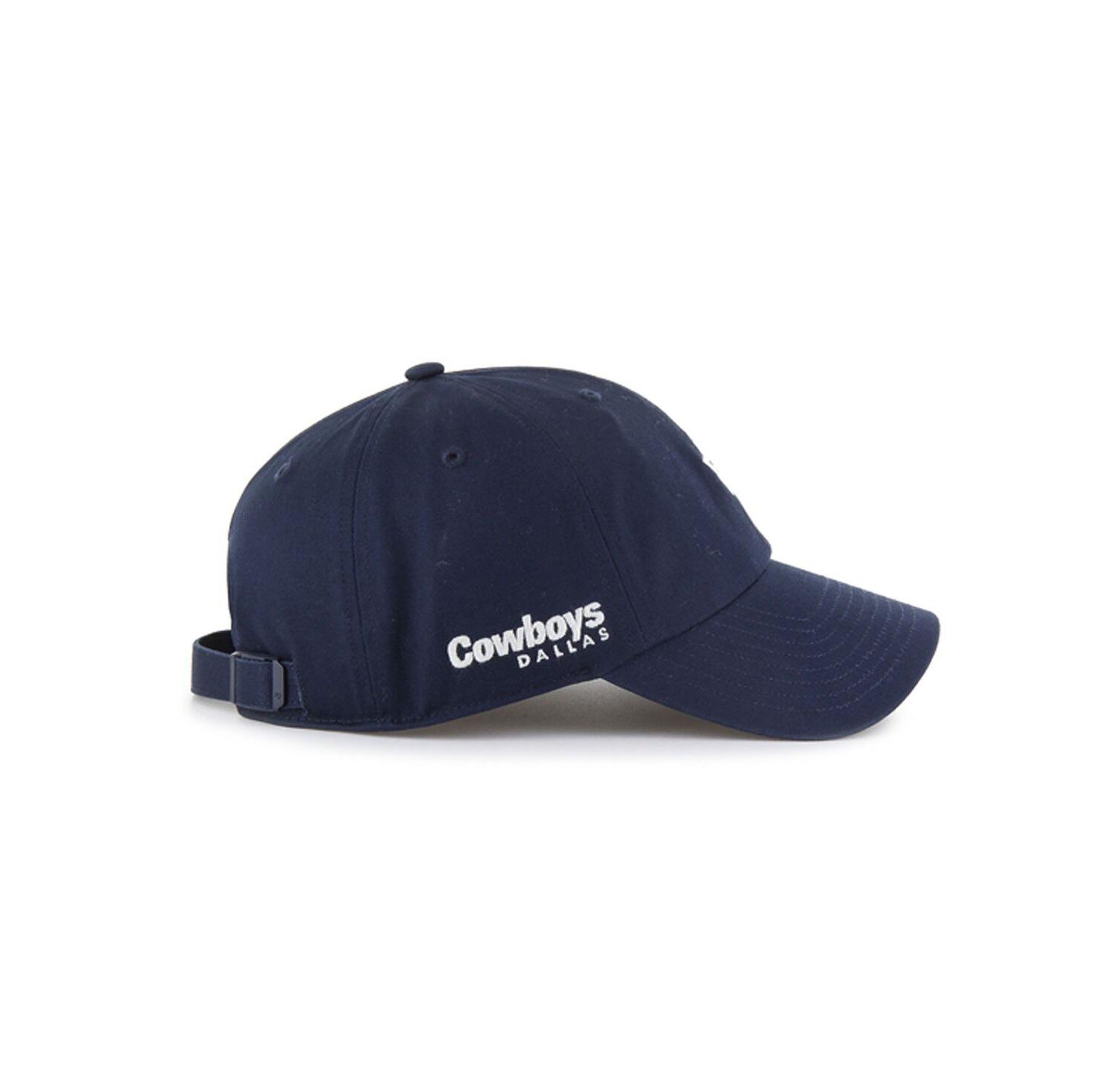 Men's Navy Dallas Cowboys Foundational Clean Up Adjustable Hat