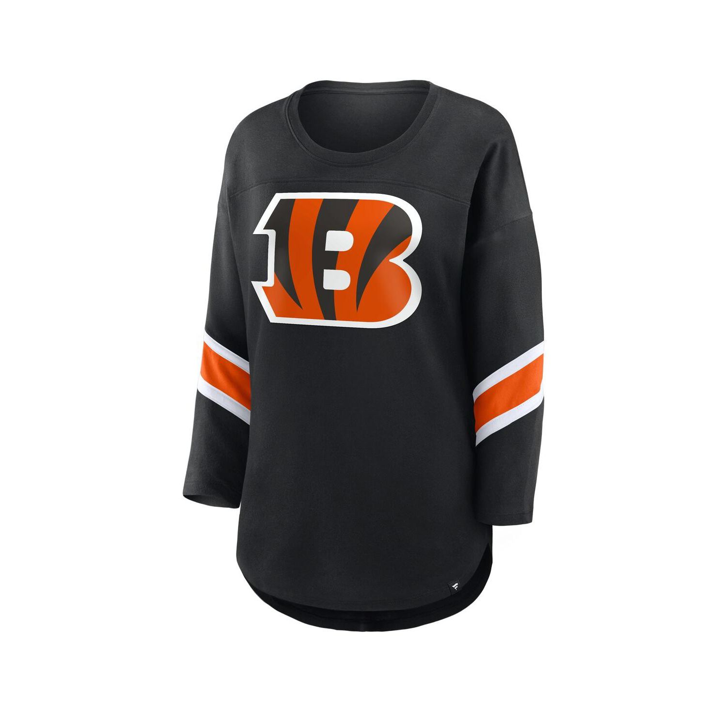 Women's Black Cincinnati Bengals Redzone 3/4-Sleeve T-Shirt
