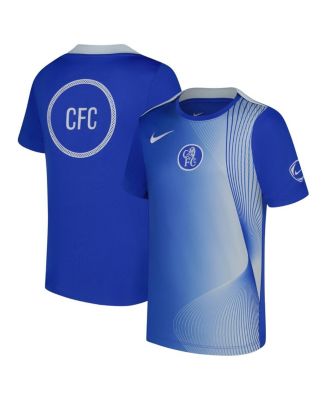 Nike - Big Boys and Girls Blue Chelsea 2025/26 Third Academy Pro Pre-Match Dri-Fit Jersey