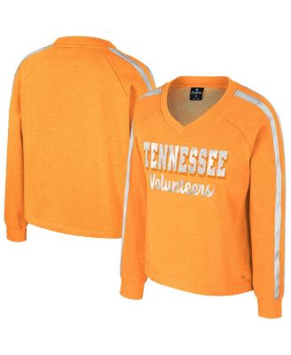 Colosseum - Women's Tennessee Orange Tennessee Volunteers Treasures Long Sleeve V-Neck T-Shirt