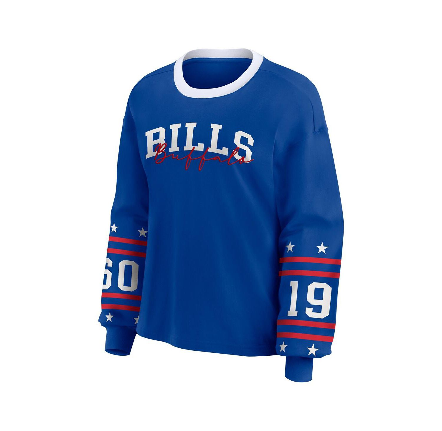 Women's Royal Buffalo Bills Sport Long-Sleeve T-Shirt