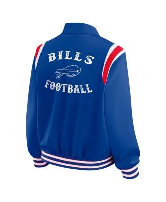 Women's Royal Buffalo Bills Varsity Lightweight Full-Snap Jacket