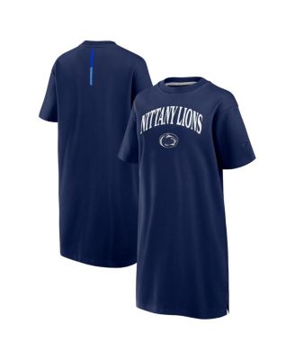 Fanatics - Women's Navy Penn State Nittany Lions Elements Go Tri-Blend T-Shirt Dress