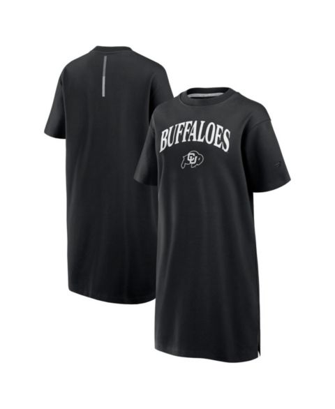 Женское платье Fanatics Black Colorado Buffaloes Elements Go Tri-Blend T-Shirt