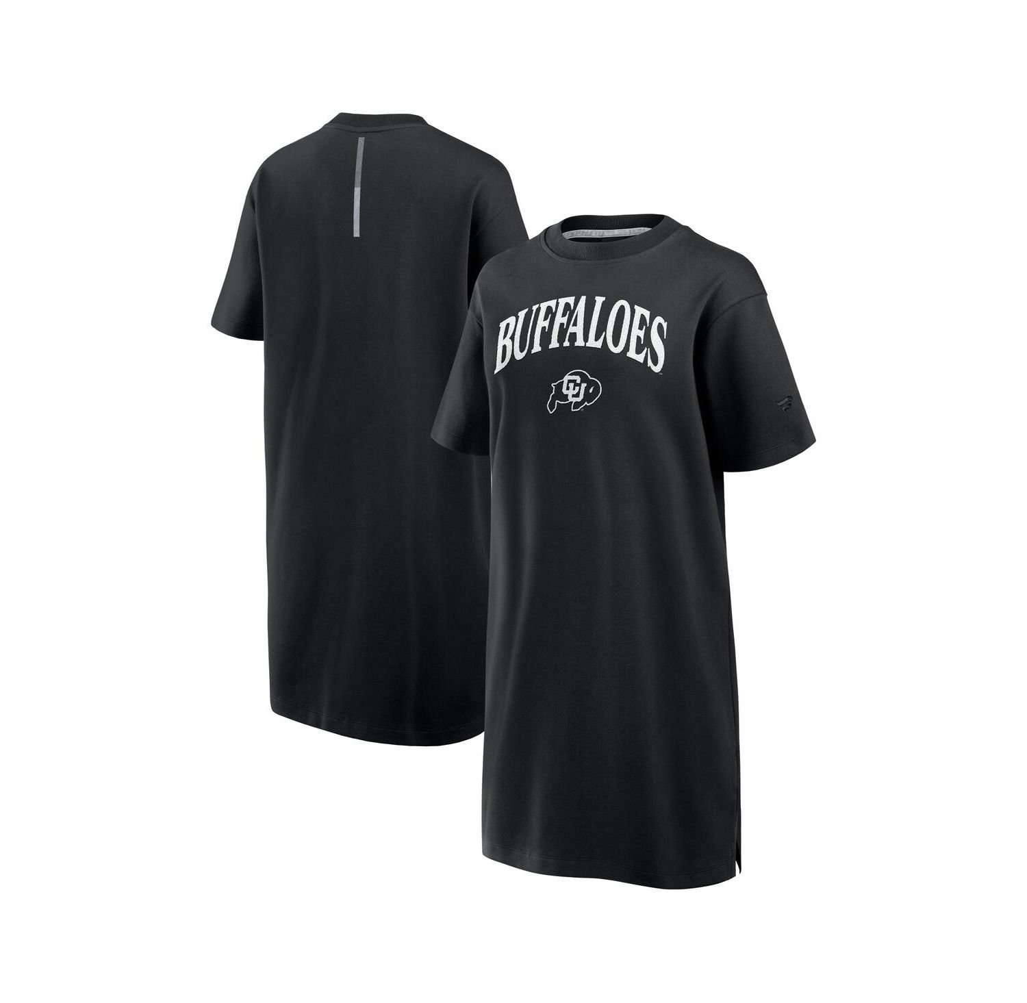Women's Black Colorado Buffaloes Elements Go Tri-Blend T-Shirt Dress