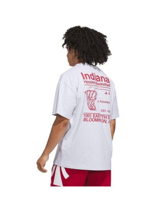 Men's Gray Indiana Hoosiers Off-Court T-Shirt