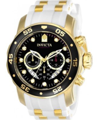 Men's 20289 Pro Diver Quartz Chronograph Black Dial Watch