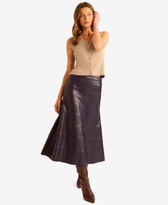 Women's V Neck Button Up Sweater Vest