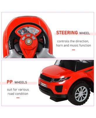 3 in 1 Push Car, Sliding Car with Horn Music Light,