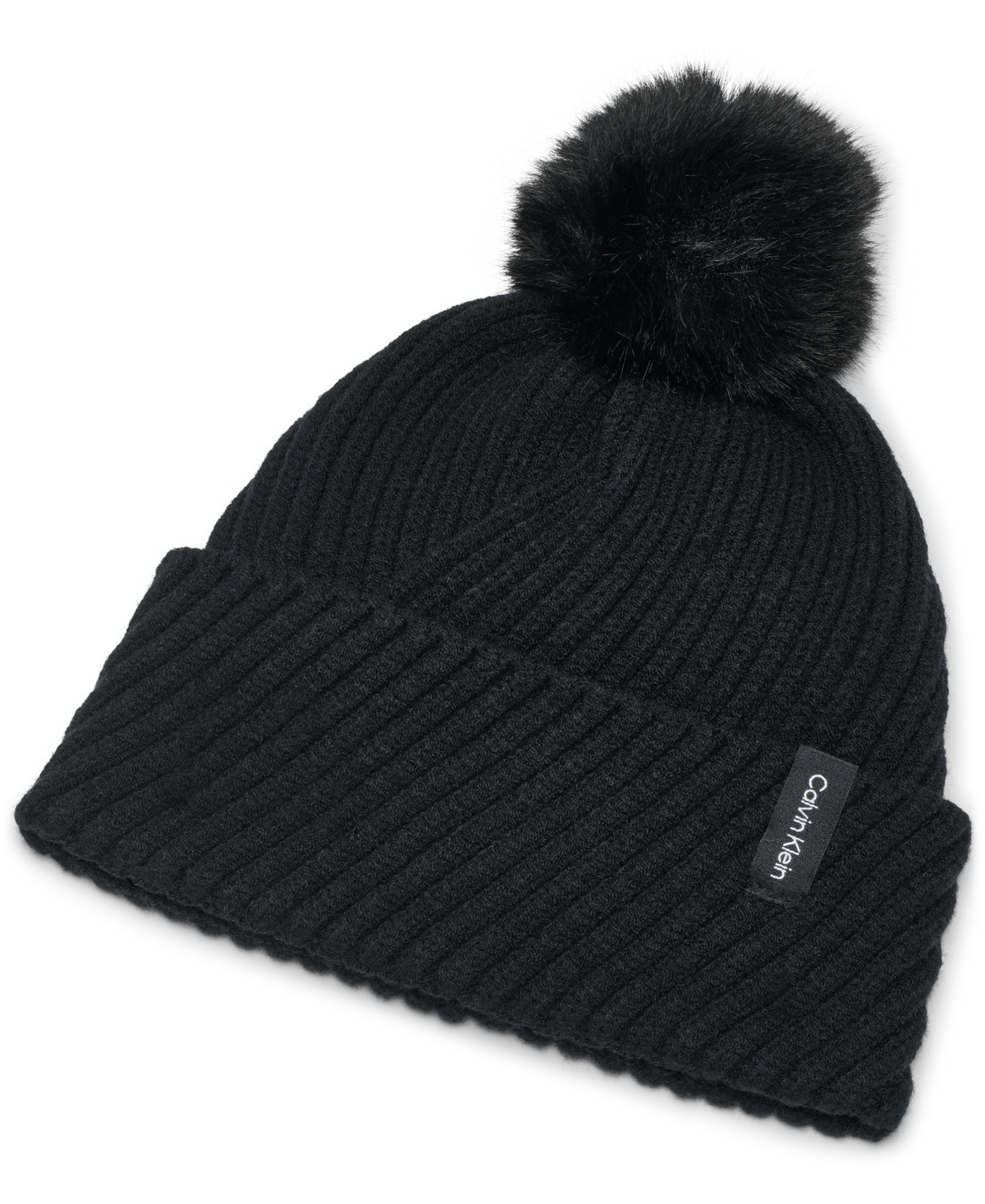 Calvin Klein Rib Pom Beanie