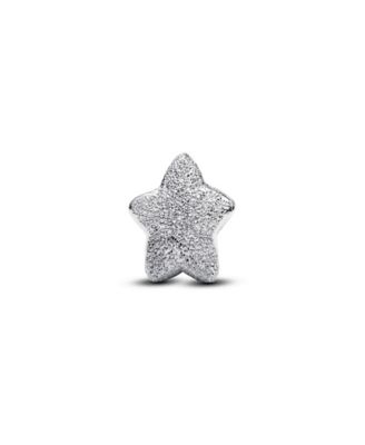 Sterling Silver Textured Star Mini Charms