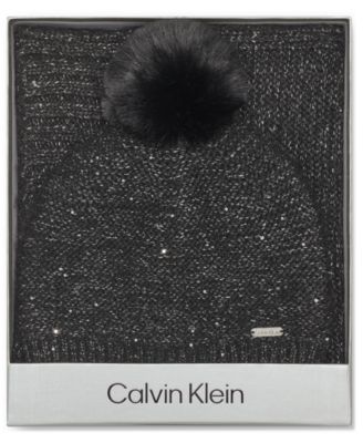 2-Piece Mini Sequin Hat and Scarf Set