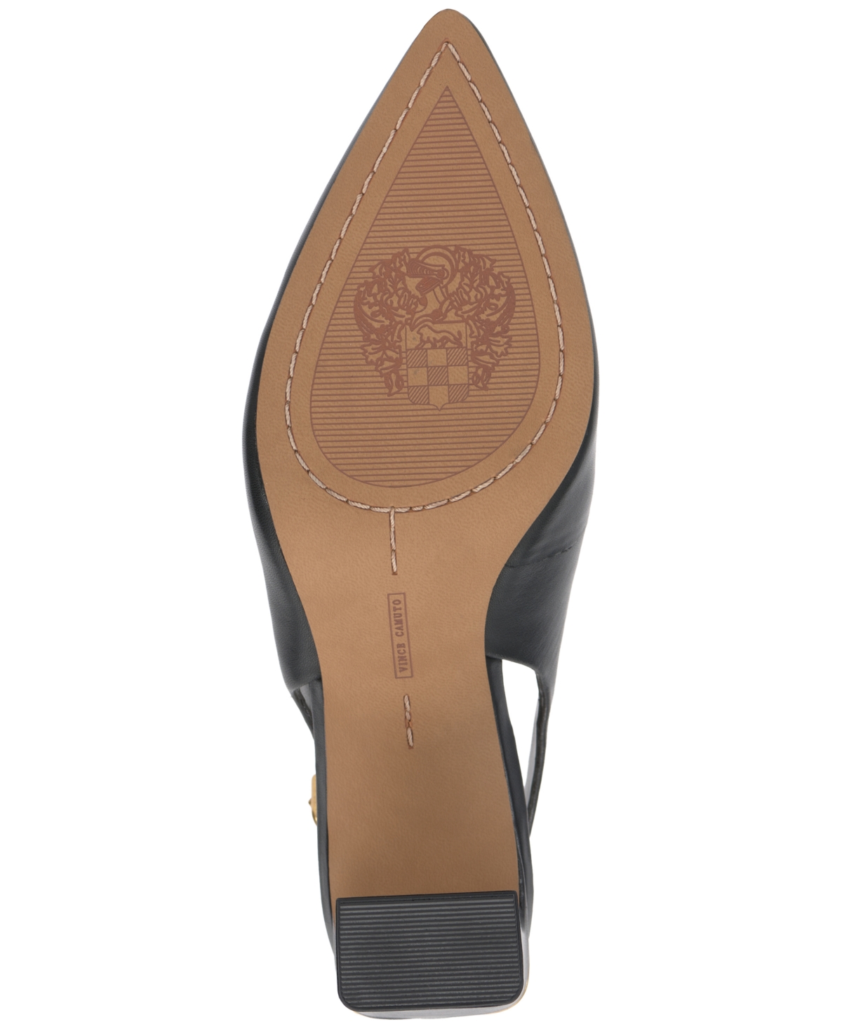 Vince Camuto Hamden Pointed Toe Slingback Pump In Black