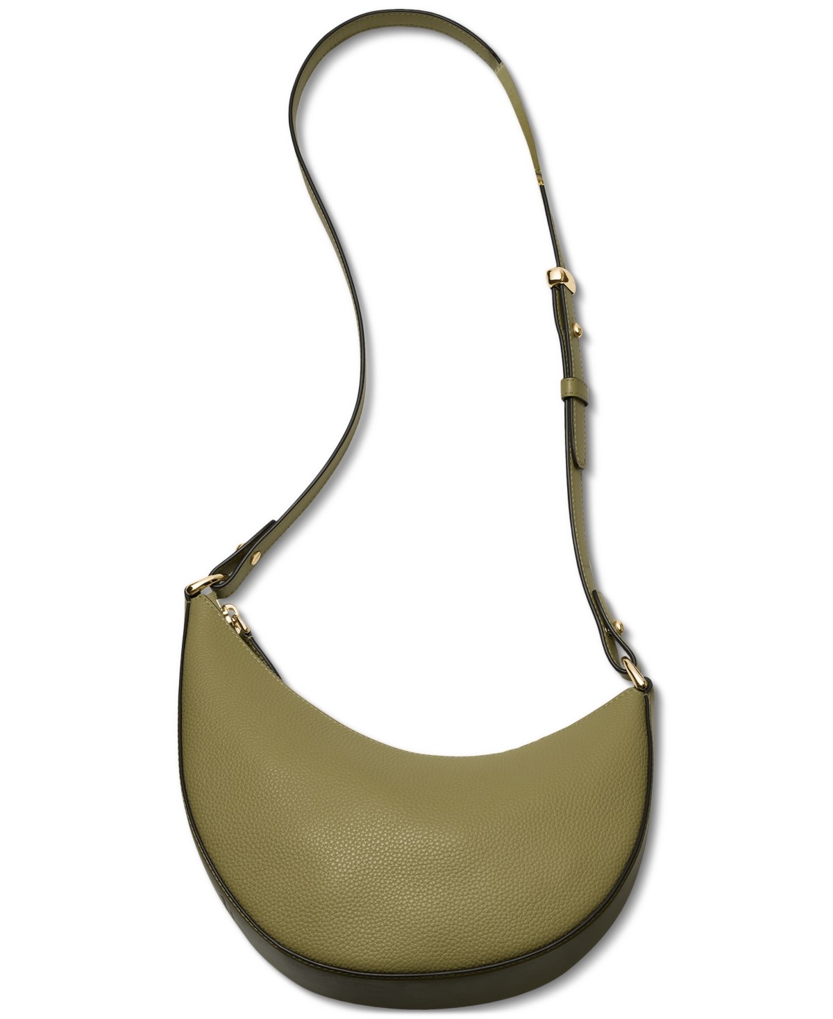 Kate Spade Duo Pebbled Small Crossbody Bag In Green