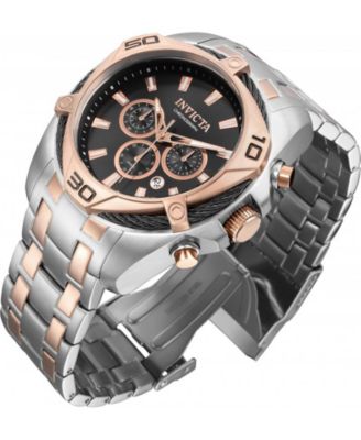 Men's 34129 Bolt Quartz Chronograph Black Dial Watch