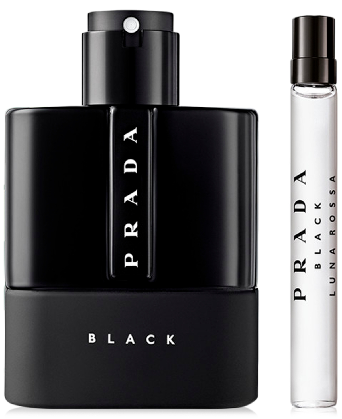 Prada Men's 2-pc. Luna Rossa Black Eau De Parfum Gift Set In Transparent