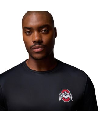 Men's Black Ohio State Buckeyes PHG Terminal Shot 3-Hit Long Sleeve T-Shirt
