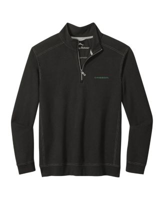 Men's Black Oregon Ducks Montego Bay Half-Zip Jacket