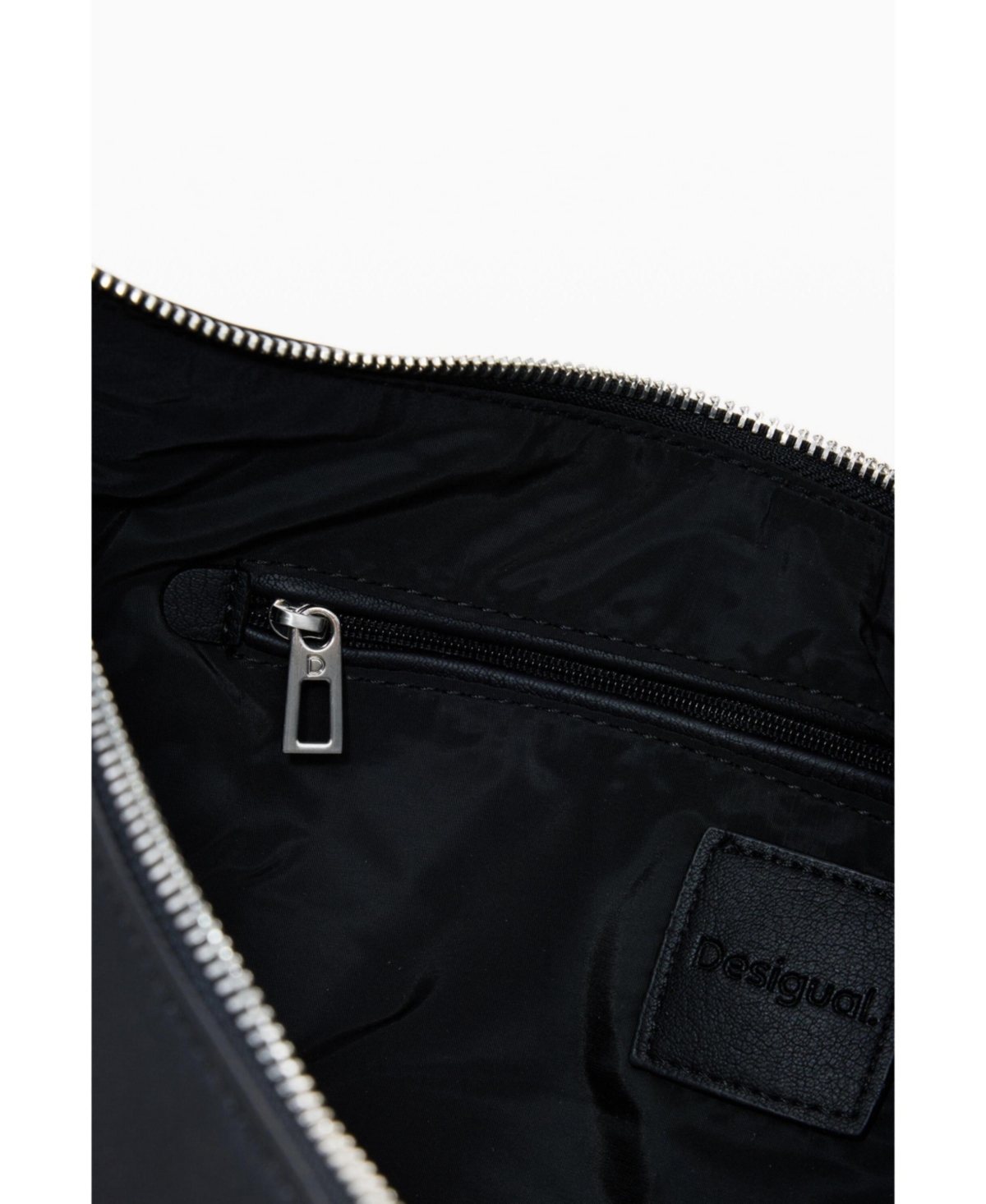 Desigual Women's Medium faux leather bag with 3D logo