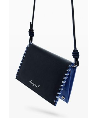 Women's 2-in-1 medium stitched wallet